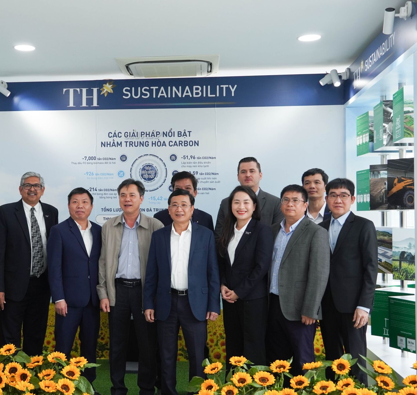 Hợp tác với nhà máy TH True Milk